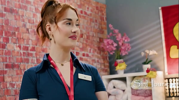 2 Trans Women Spitroast the Home Depot Girl in Hardware Store Scene