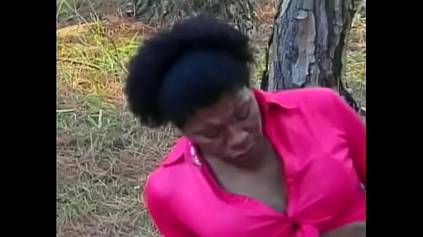 Black Shemale Long Dong Outdoor Wood Anal Ride Slim Cock