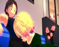 Femboy Teasing On The Train Hot Scene HD Bareback Scene