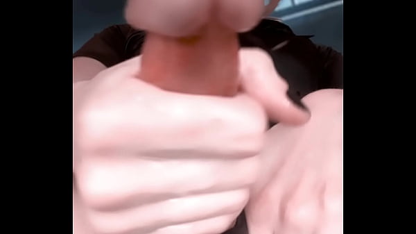 Tgirl Traffic Cop Closeup Massive Cock Cumshot POV