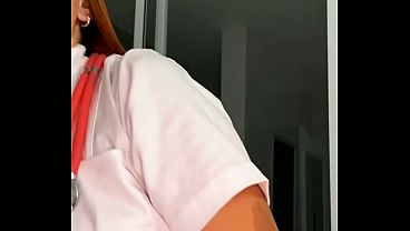 Trans Porn – A Blowjob and a Big White Ass is the Hot Doctor’s Solution for Brian HD