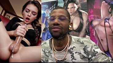 Filthy Transgender Cums on Herself While Spitting on Your Face, Big