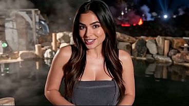 Ourdream Secret Night Fun in the Hot Volcanic Spring with Ploy