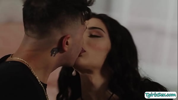 The Skinny Tbabe Whips Out his Big Cock for a Deepthroat Blowjob