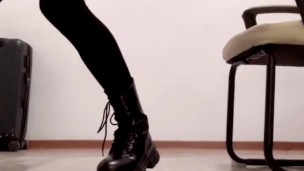 Hung Tgirl Topping Session