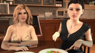 Tgirl and her Gangbang
