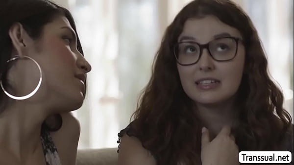 Shy Teen Goes to the House of Bestfriends Ts Girlfriend to Meet