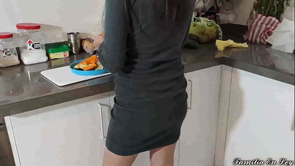 My Step Father in Law Fucked Me in the Kitchen When My Husband Left